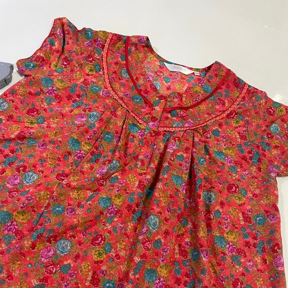 (SOLD)❌Light Tomato Red Maternity Gown- Used - Picture 8 of 11